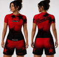Kimura Trap™ — WOMENS CRIMSON TRAP (Rash guard set)