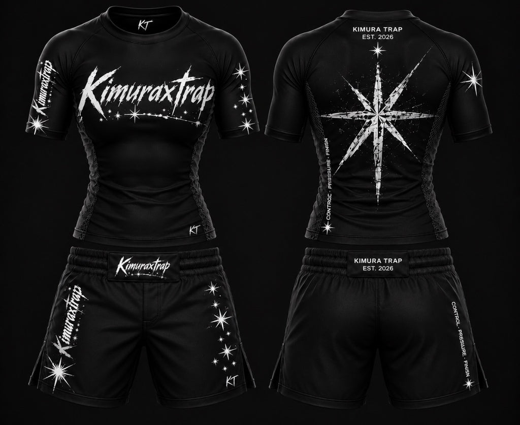 Woman’s — WHITE KIMURAXTRAP - Rash Guard Set