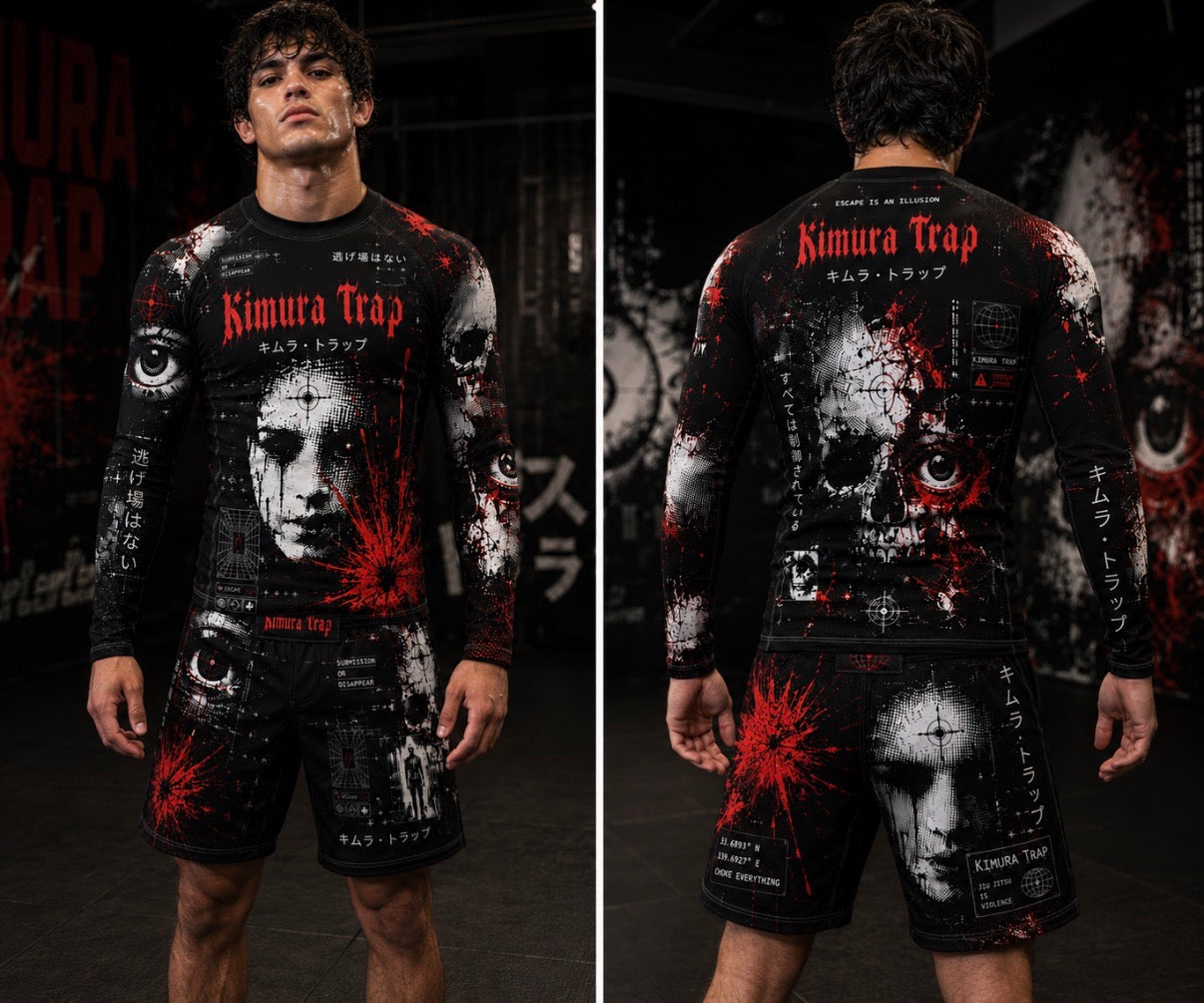 Kimura Trap™ — DEAD SIGNAL (Rash guard set)
