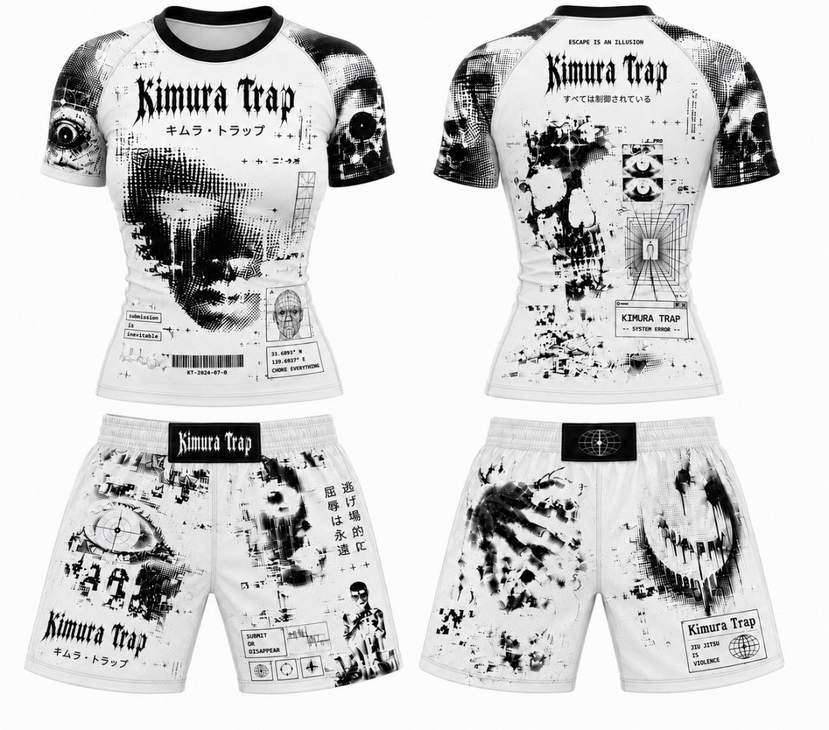 Kimura Trap™ — WOMENS REVERSE ZERO HOUR (Rash guard set)
