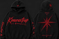 Kimuraxtrap- RED SIGNAL- baggy hoodie