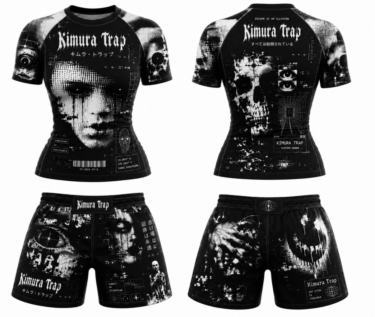 Kimura Trap™ — WOMENS ZERO HOUR (Rash guard set)