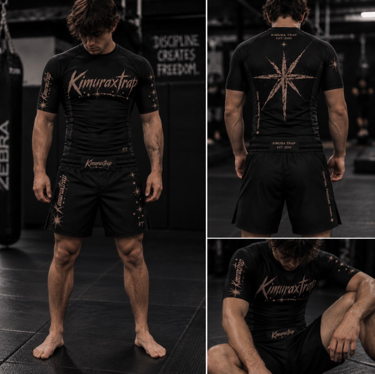 Kimura Trap™ — BROWN KIMURAXTRAP - Rash Guard Set