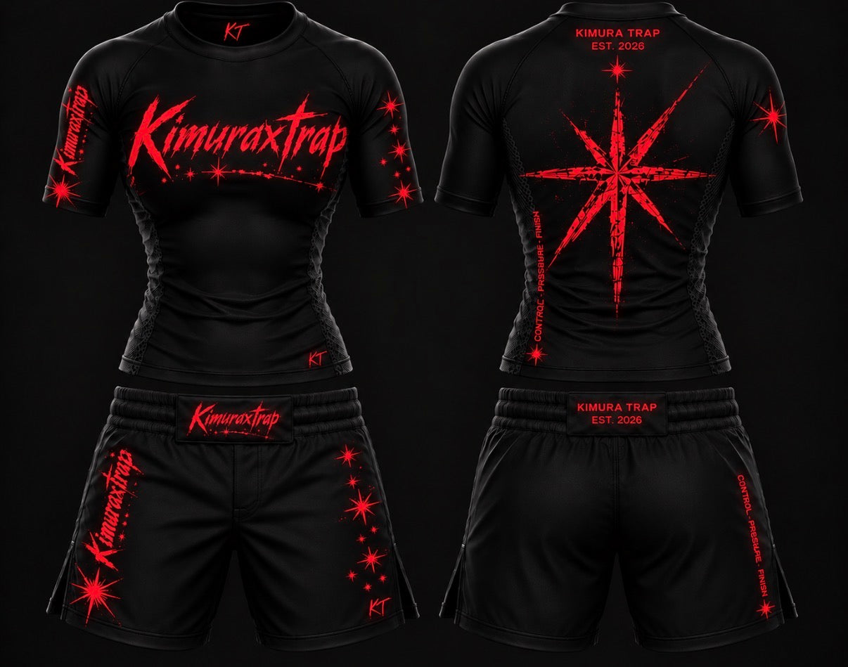 Woman’s — RED KIMURAXTRAP - Rash Guard Set