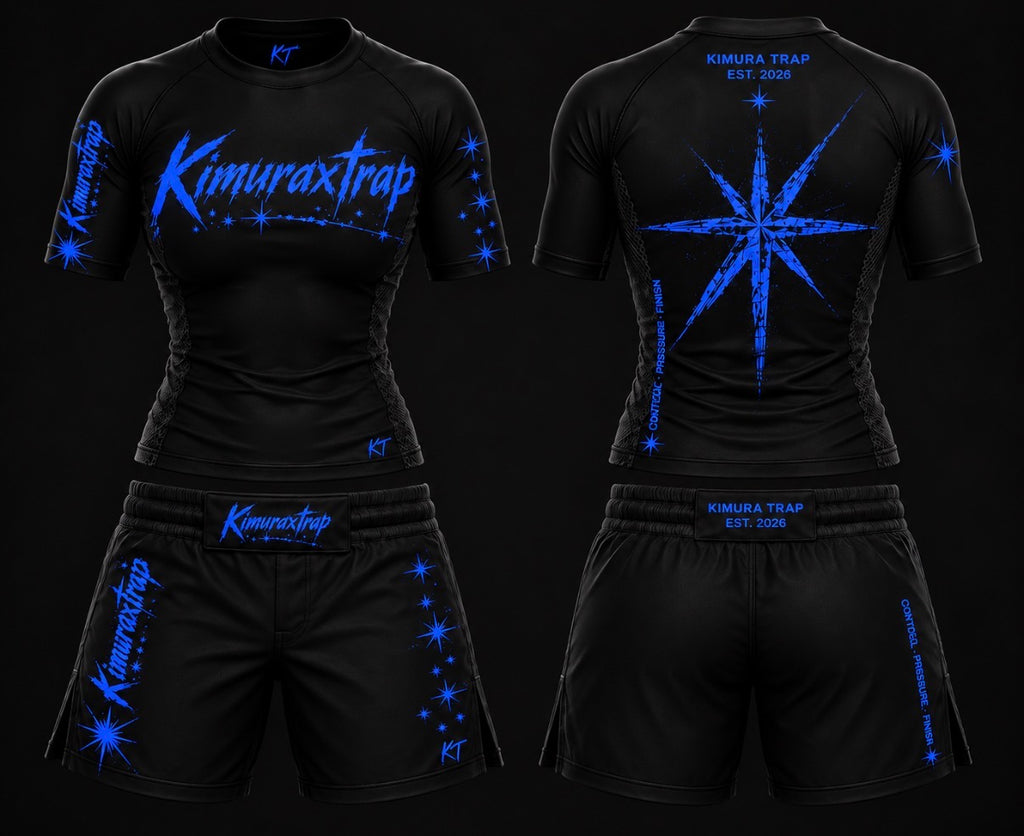 Woman’s — BLUE KIMURAXTRAP - Rash Guard Set