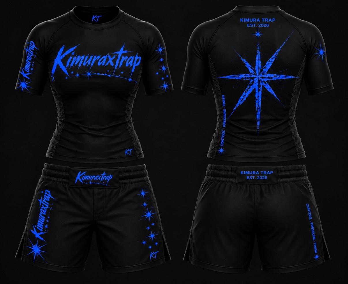 Woman’s — BLUE KIMURAXTRAP - Rash Guard Set
