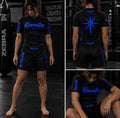 Woman’s — BLUE KIMURAXTRAP - Rash Guard Set