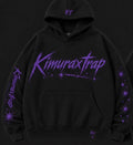 Kimuraxtrap- PURPLE SIGNAL- baggy hoodie