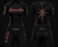 Woman’s — BROWN KIMURAXTRAP - Rash Guard Set