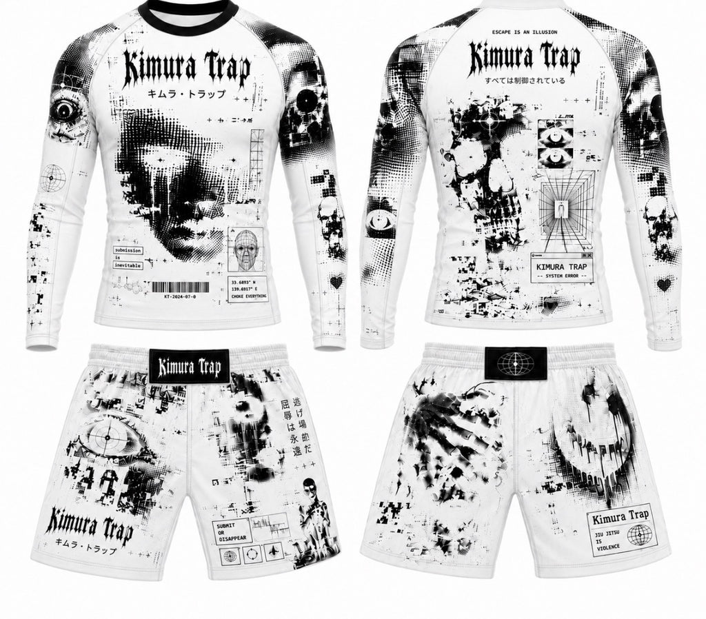 Kimura Trap™ — REVERSE ZERO HOUR (Rash guard set)