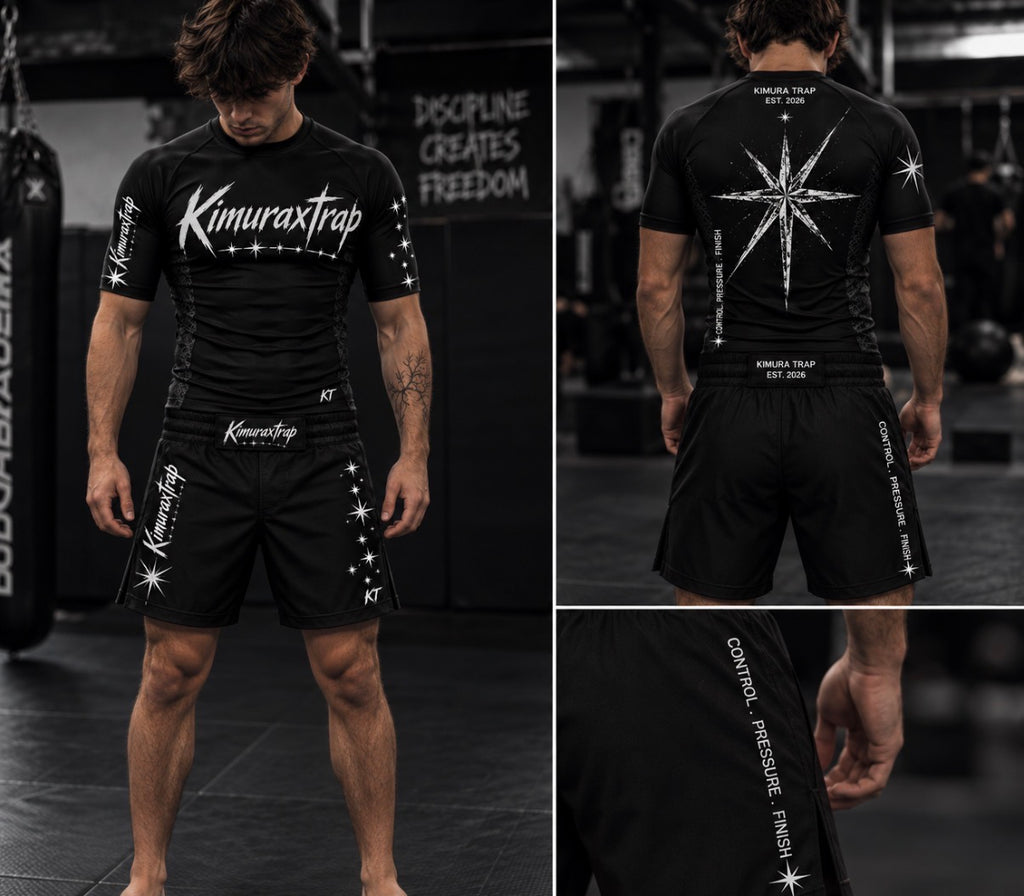 Kimura Trap™ — WHITE KIMURAXTRAP - Rash Guard Set