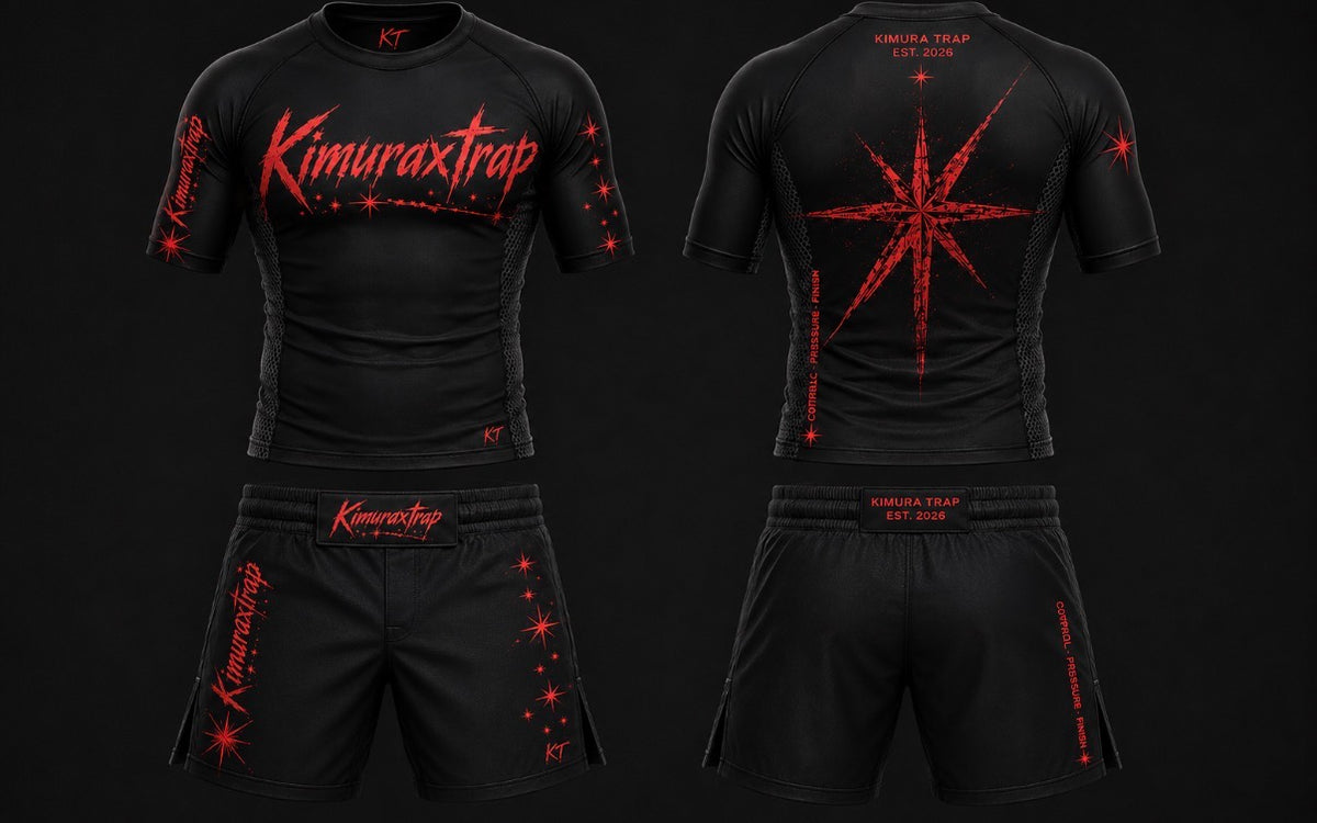 Kimura Trap™ — RED KIMURAXTRAP - Rash Guard Set