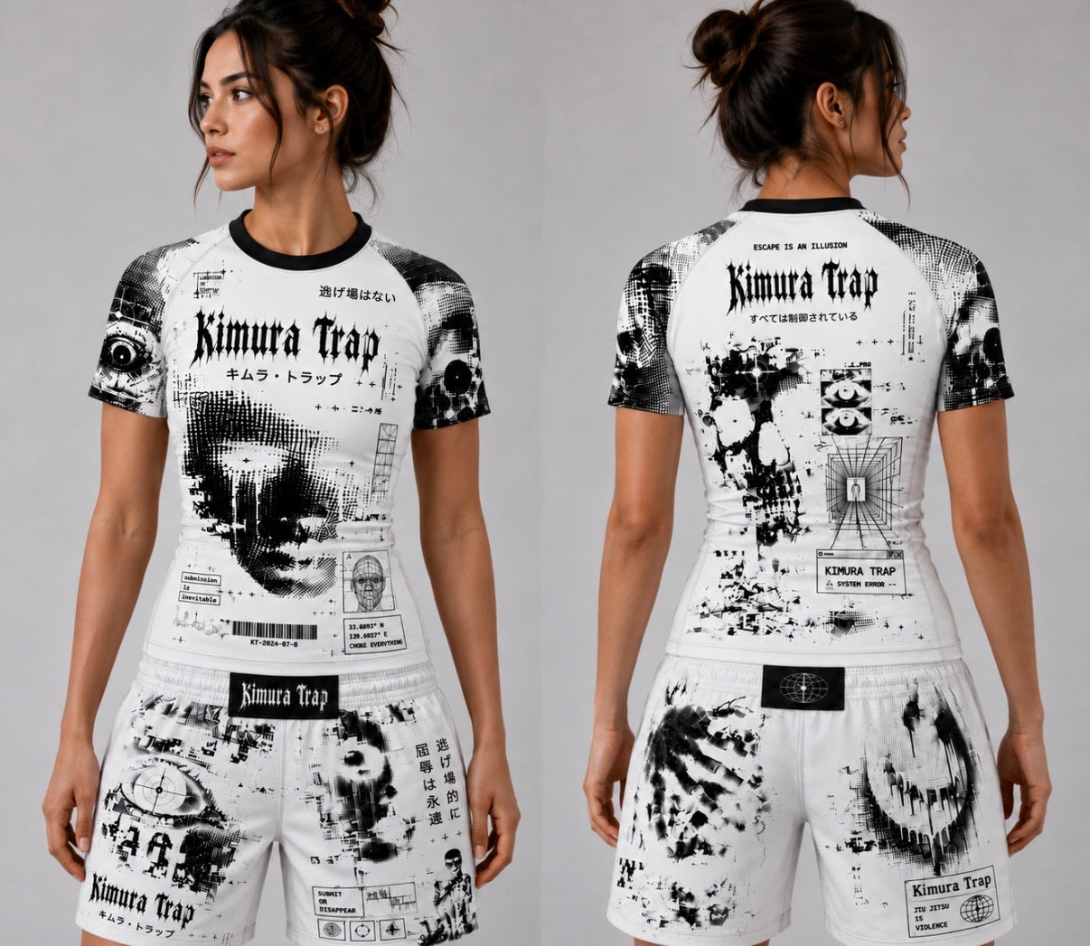 Kimura Trap™ — WOMENS REVERSE ZERO HOUR (Rash guard set)