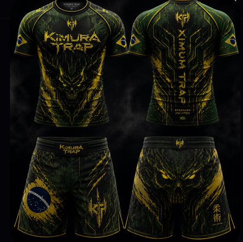 Kimura Trap™ — BRAZIL TRAP- Rash Guard Set