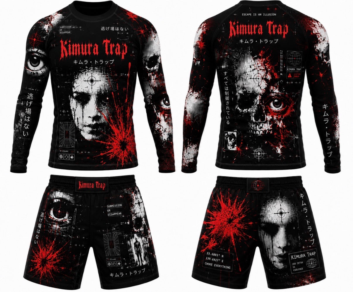 Kimura Trap™ — DEAD SIGNAL (Rash guard set)