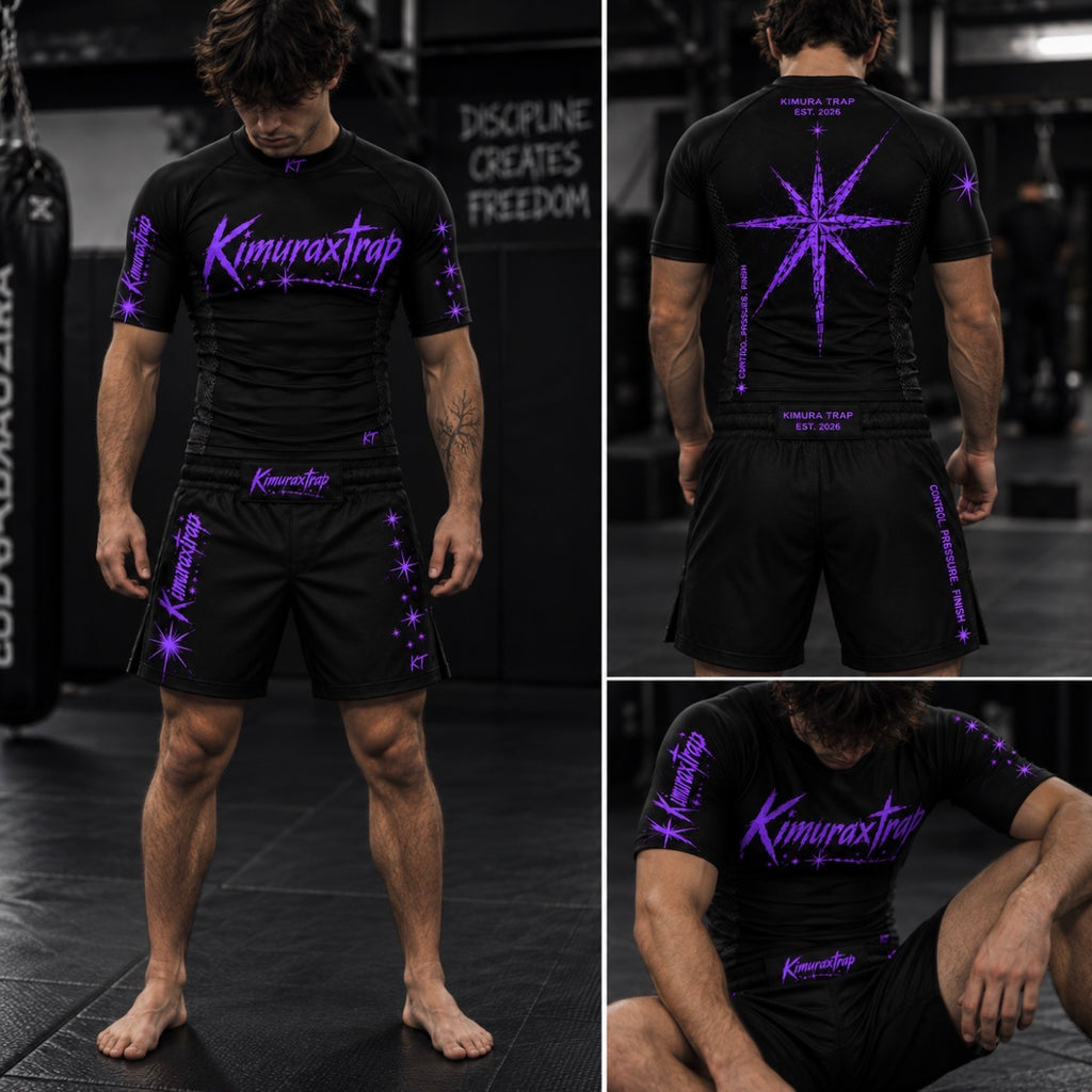 Kimura Trap™ — PURPLE KIMURAXTRAP - Rash Guard Set
