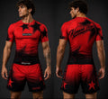 Kimura Trap™ — CRIMSON TRAP (Rash guard set)