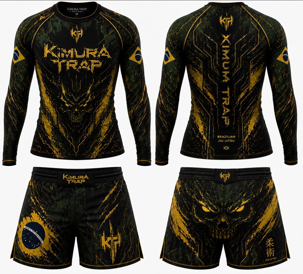 Kimura Trap™ — BRAZIL TRAP- Rash Guard Set