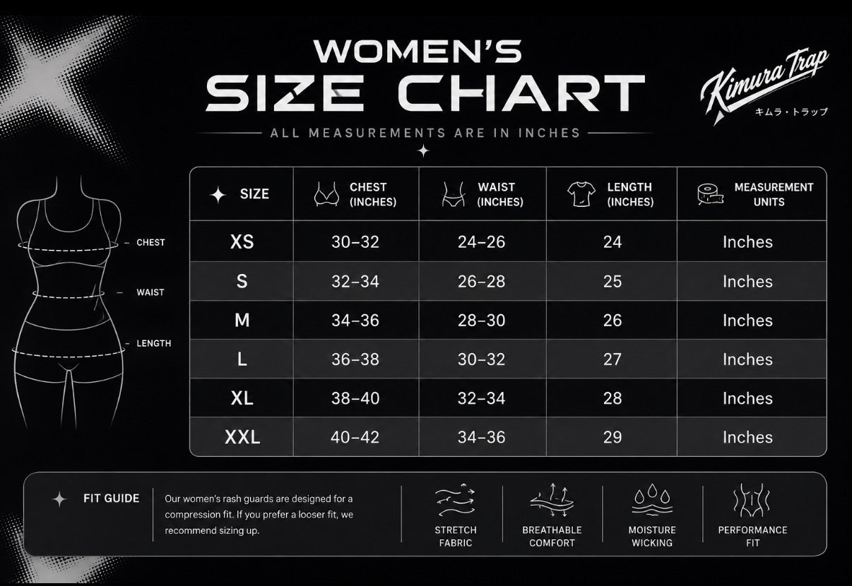Kimura Trap™ — WOMENS DEAD SIGNAL (Rash guard set)